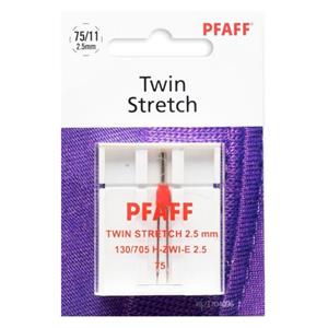 Pfaff Tweelingnaald Stretch / 75 / 2.5 mm (1 stuk) Naalden