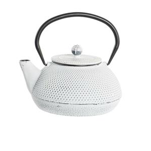 Items Kitchen Theepot Oriental - gietijzer - 1300 ml - antiek wit -