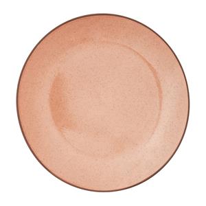 Xenos Dinerbord Emma - terra roze - ⌀25 cm