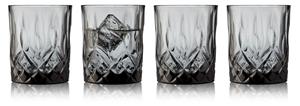 Lyngby Whiskygläser Sorrento Whiskyglas smoke 320ml Set4 (grau)