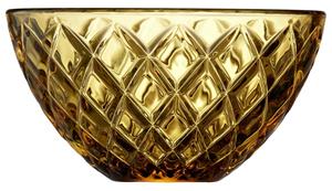 Lyngby Schüsseln, Schalen & Platten Sorrento Schale Glas amber 12 cm Set4 (gelb)