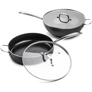 ISENVI Victoria Forged Combideal - Hapjespan en wok - RVS - Retour