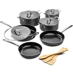 ISENVI Victoria Forged Speciaal set - Pannenset 6 delig - RVS grepen