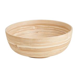 Xenos Schaal bamboe - ⌀20 cm