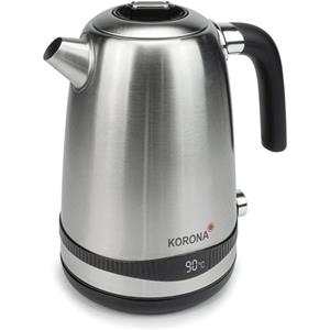 Korona Wasserkocher 20670, 1,7L Temperaturwahl Temperaturanzeige 40-100 °C