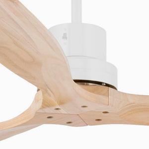 FARO BARCELONA Deckenventilator Lantau L DC 3 Flügel weiß/kiefer