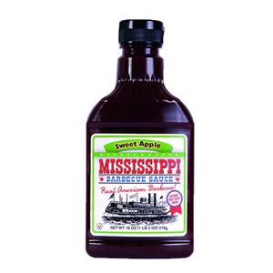 Mississippi  Barbecue saus sweet apple - 440ml
