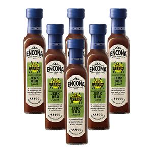 Encona  Jamaican Style Jerk Barbecuesaus - 6x 142ml