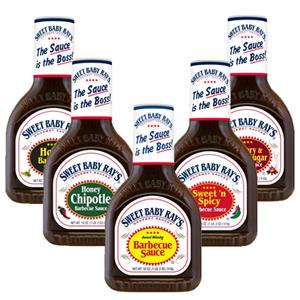 Sweet Baby Ray's  Proefpakket Barbecuesaus - 5x 425ml