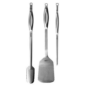 BOSKA HOLLAND Grillbesteck-Set Essential BBQ Tools Monaco+ 3-tlg., (Set, 3 tlg)