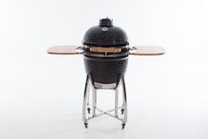 Gardentrail BBGrill: Keramische Kamado Barbecue ø51 cm - Zwart