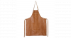 Dutchdeluxes  Leren Schort - Ritsstijl Naturel