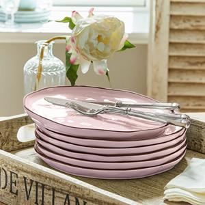 Loberon Bord set van 6 Biarré