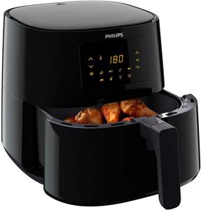 Philips Heißluftfritteuse Essential XL HD9270/93, 2000 W, 5 Portionen, mit zusätzlicher Back-Schale