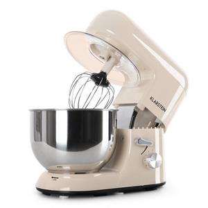 Klarstein Küchenmaschine Bella, 1200 W, 5.2 l Schüssel, Knetmaschine Teigmaschine Teigknetmaschine Rührmaschine Standmixer
