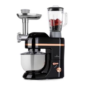 Klarstein Küchenmaschine Lucia Elegance, 2000 W, 5 l Schüssel, Knetmaschine Teigmaschine Teigknetmaschine Rührmaschine Fleischwolf
