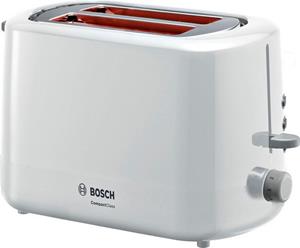 Bosch Toaster TAT3A111, 2 Schlitze, für 2 Scheiben, 800 W