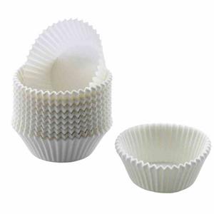 Kaiser Gugelhupfform Muffin-Papierbackförmchen 70 mm, weiß, 200er-Pack, (200-tlg)