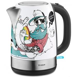 Trisa Wasserkocher Street Art - Wasserkocher - mehrfarbig, 1,7 l, 2200 W