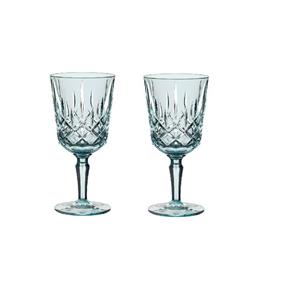 Nachtmann Weinglas  Noblesse Colors Cocktail/Weinglas Aqua 2er Set, Glas