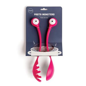 Ototo Pasta Monsters Opscheplepels (set Van 2) - Roze