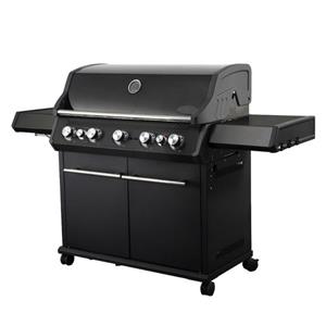 Proregal Gasgrill Gasgrill S-518 mit 5 Hauptbrenner + 3-teiliges Zubehörpaket