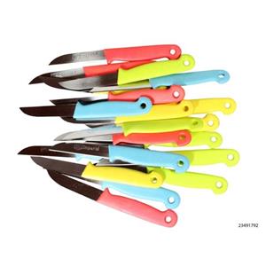 Schilmesjes Pastel Set A 5 Stuks Op Kaart