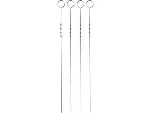 BBQ Barbecue Pennen 38cm Set A 4 Stuks Metaal