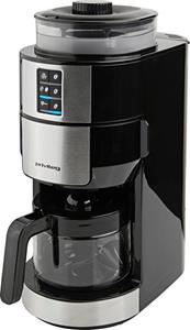 Privileg Kaffeemaschine mit Mahlwerk für 6 Tassen, Papierfilter