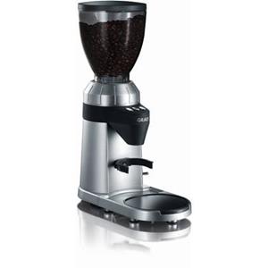 Graef Kaffeemühle Kaffeemühle CM 900, 128 W, Kegelmahlwerk, 350 g Bohnenbehälter, mit automatischer Dosierung, Aluminium Schaufelrad