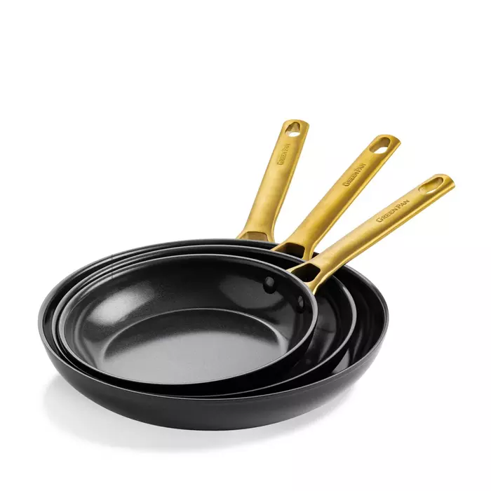 Greenpan One-Five Black koekenpannenset 20cm + 24cm + 28cm