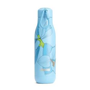 Zoku  Thermosfles RVS, 750 ml, Blauw Bloem Design -  | Hydration