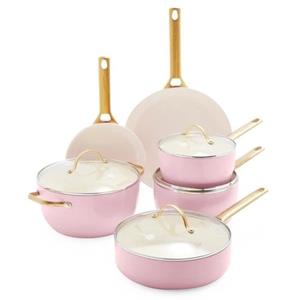 Greenpan Padova Blush Pink 10-delige Pannenset