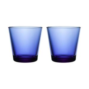 Iittala Kartio Glas 21 cl 2 stuks Ultramarijnblauw