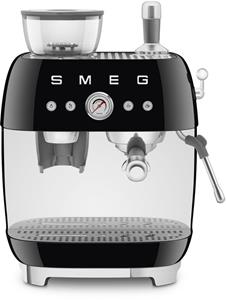 Smeg Espresso Zwart EGF03BLEU