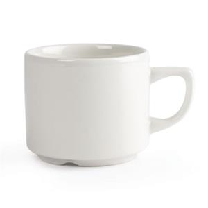 Churchill Whiteware Maple stapelbare Teetassen 20cl (24 Stück) - 24