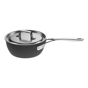 Staub Demeyere - Black 5 conische sauspan met deksel - 20 cm