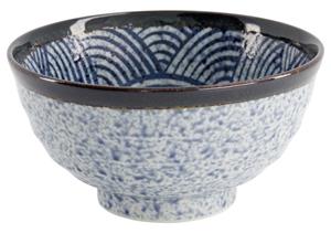 Tokyo Design Studio  Aisai Seigaiha - Rijstkom - 16.8 x 8.8cm
