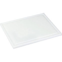 Interlux Snijplaat met sapgoot - 600x400x15mm - Wit