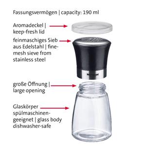 westmark Puderzuckerstreuer Blacky