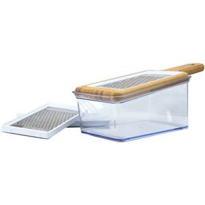 JUST VEGAN Groenterasp Slicer Pot van glas (set)