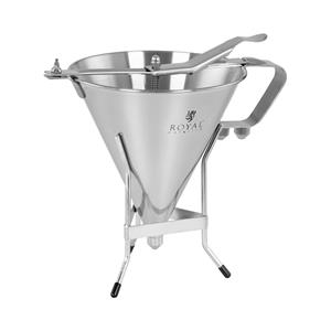 Vultrechter - 1.8 L - roestvrij staal - 3 vultips