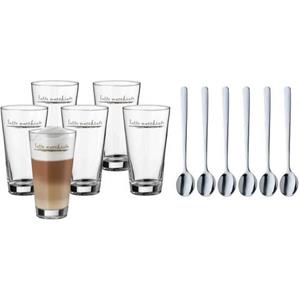 WMF Glazenset Clever&More Glas stapelbaar, 12-delig (set, 12-delig)