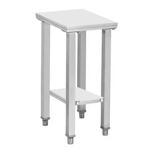 Untergestell Für 2 Fritteuse 41X29cm Edelstahl 150 Kg Gastronomie Royal Catering - Silbern