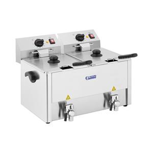 Royal Catering Elektrische friteuse - 2 x 13 liter - EGO thermostaat