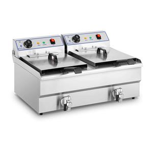 Royal Catering Elektrische friteuse - 2 x 16 liter - 400 V