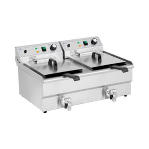 Royal Catering Elektrische friteuse - 2x16 L -  - 230 V