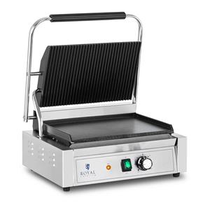 Royal Catering Contactgrill - Ribbed + Flat -  - 2,200 W