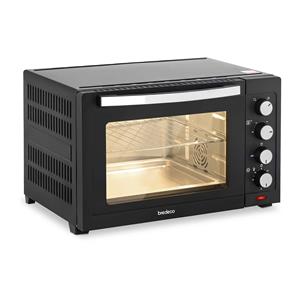 Bredeco Mini-oven - 1600 W - 38 L - 4 programma's