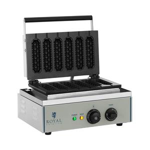 Royal Catering Wafelijzer - 1.550 watt - stick - maïshond